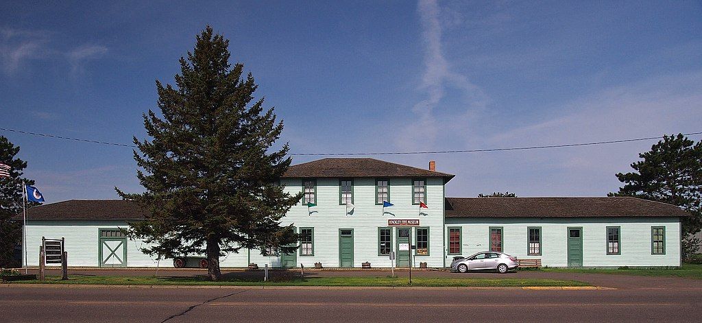 Exterior of the Hinckley Fire Museum