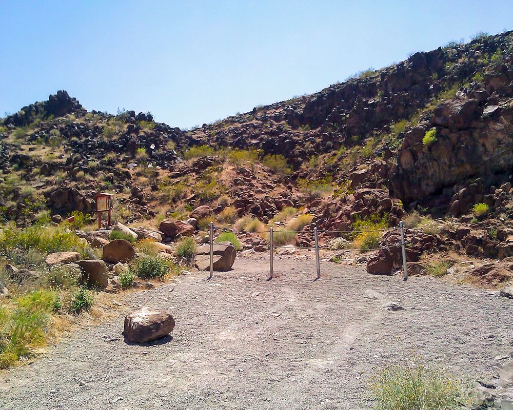 Petroglyph site at Sloan Canyon National Conservation Area