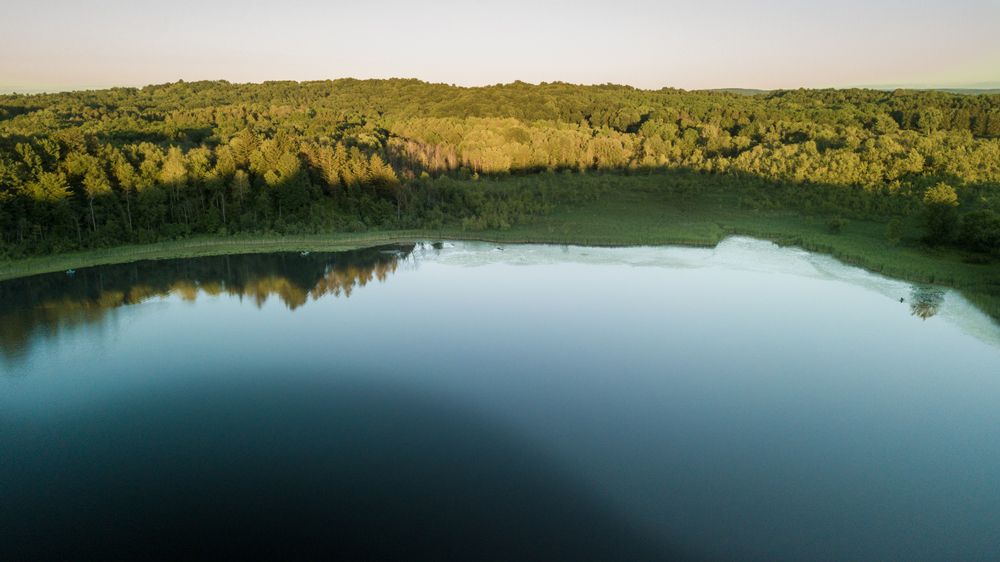 The waters of Mendon Ponds Park