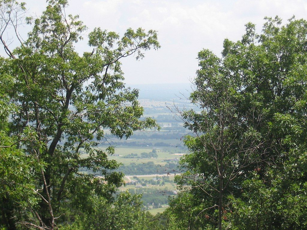 The view from Cavanal Hill