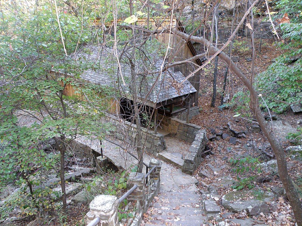 Daytime view of Heavener Runestone Park