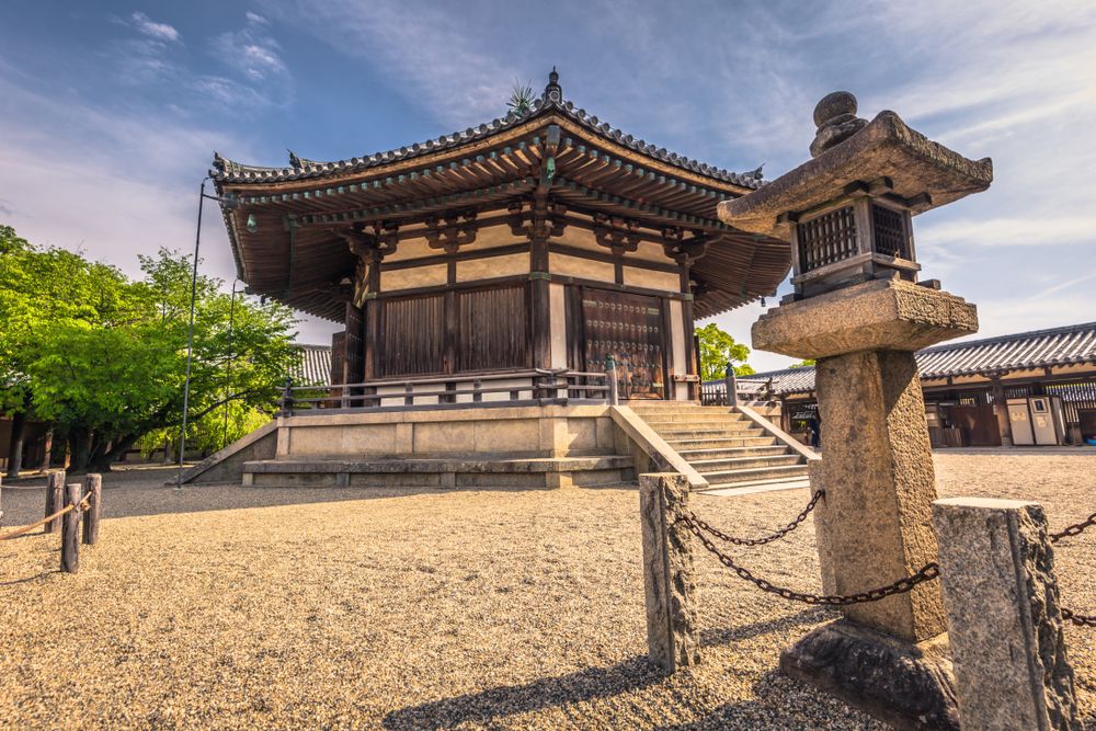 Horyu-Ji temple in Nara