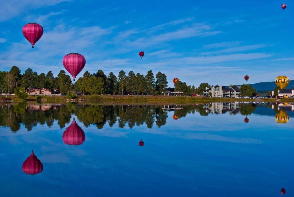 Hot air balloon in Pagosa Springs