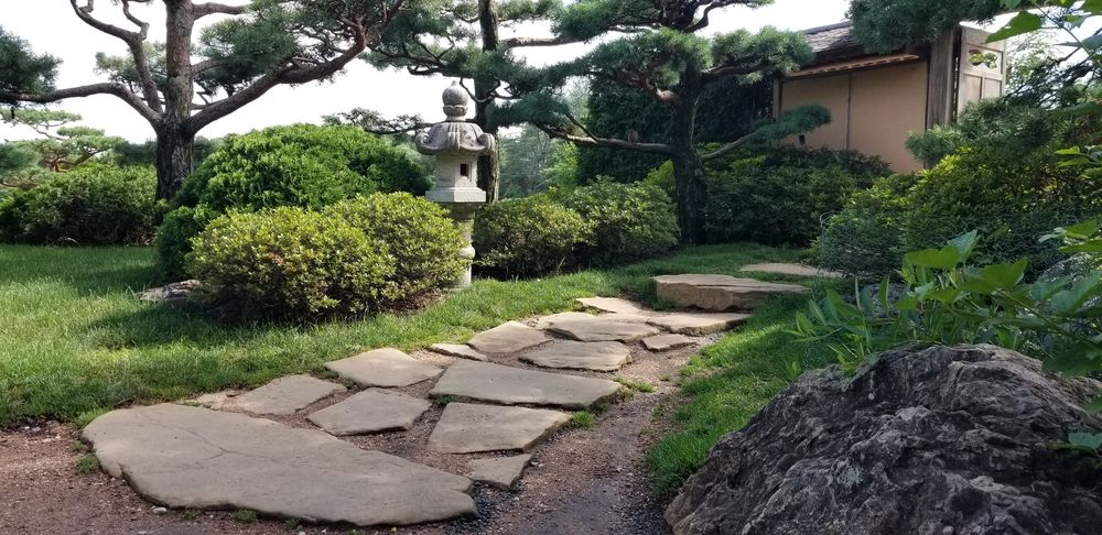 Japanese garden at Chicago Botanic Garden