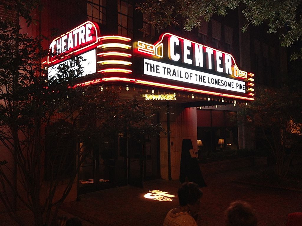 Marquee of Center Theater