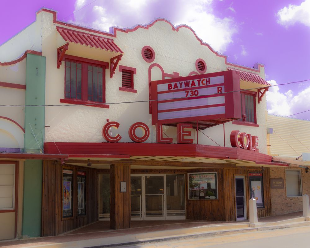 Exterior of Cole Theater