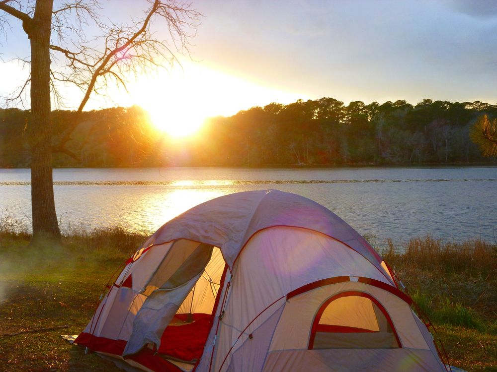 Camping at Huntsville State Park