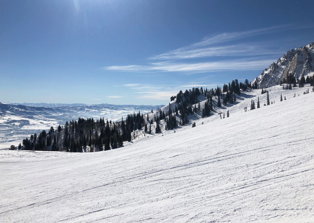 Snowbasin Resort's ski slope