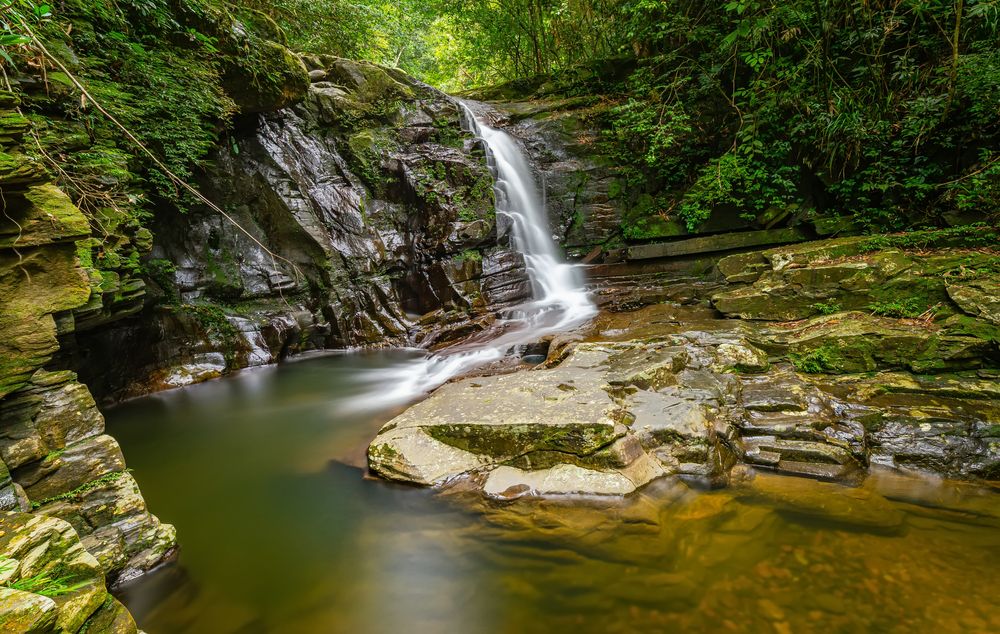 Waterfall at Bạch Mã National Park