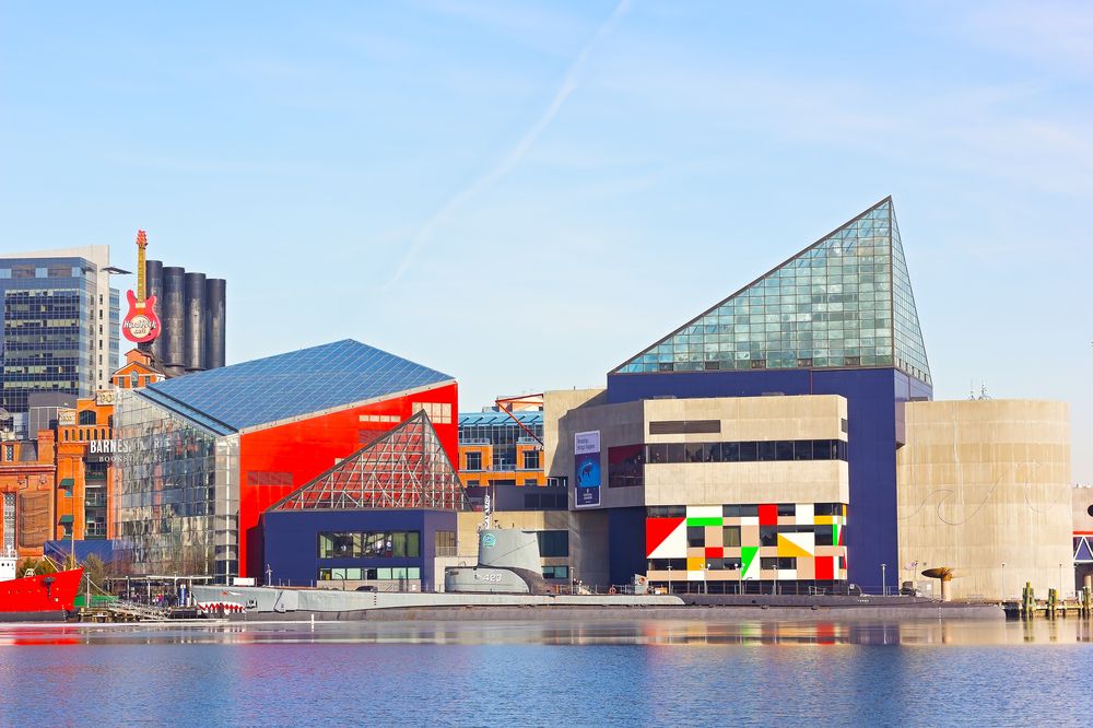 Exterior of the National Aquarium