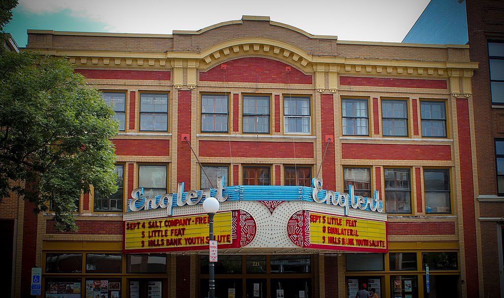 Exterior of Englert Theatre