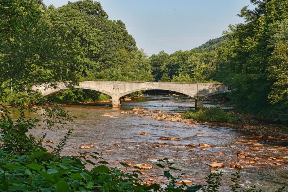 A bridge along Ghost Town Trail