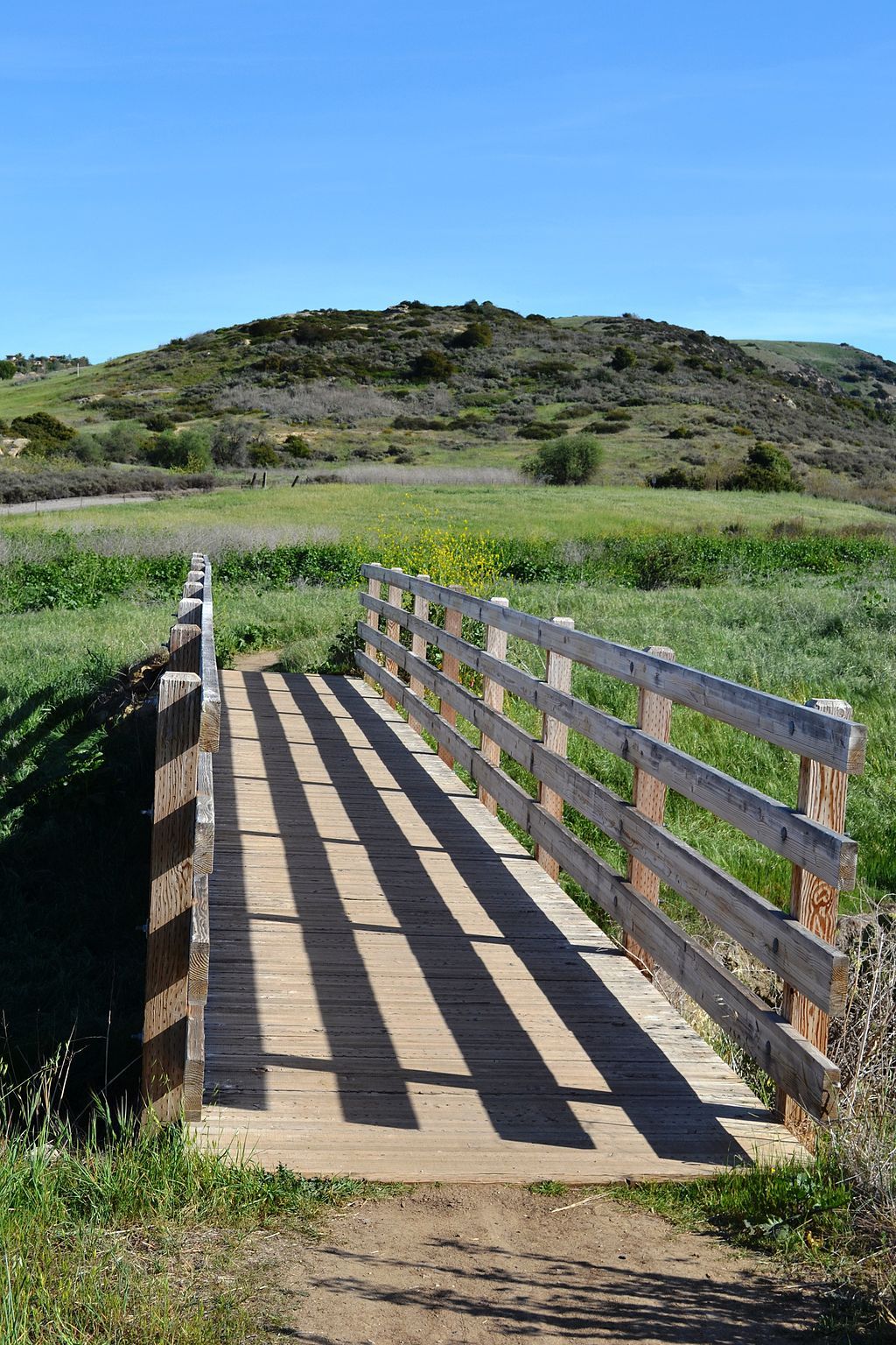 Bridge trail at Bommer Canyon