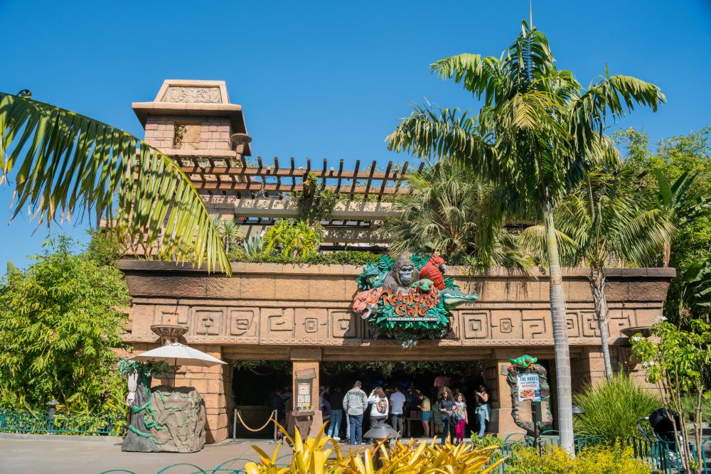 Rainforest cafe at Downtown Disney District