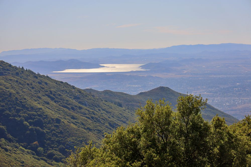 The view from Indian Vista Scenic Overlook