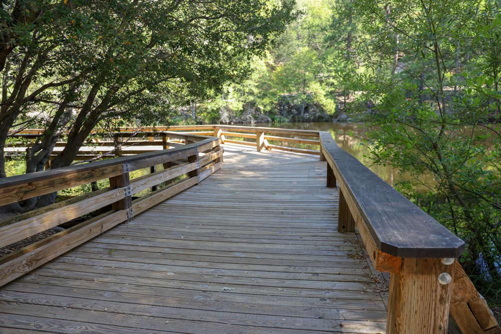 Boardwalk over Lake Fulmor