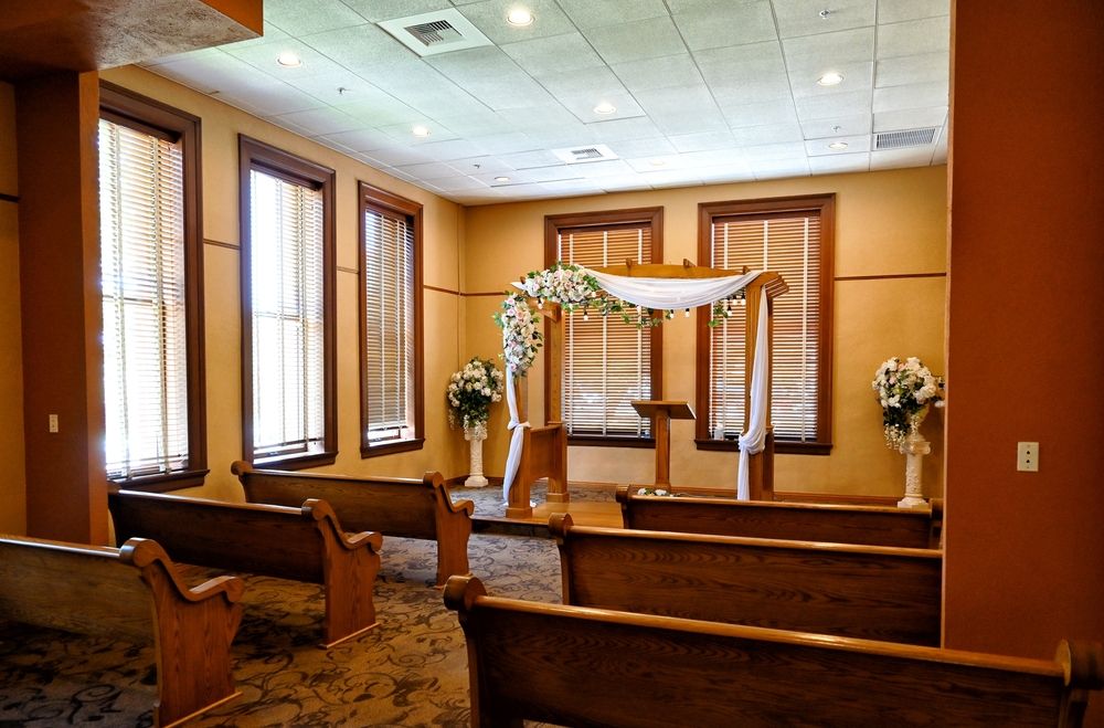 A chapel in the Old Orange County Courthouse