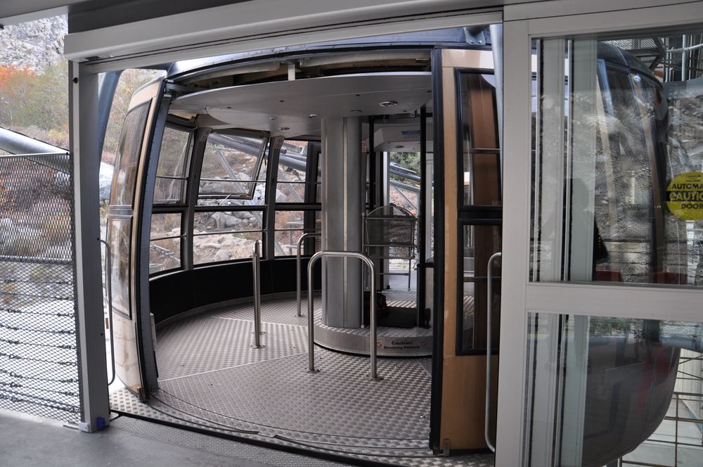 Tramcar of Palm Springs Aerial Tramway