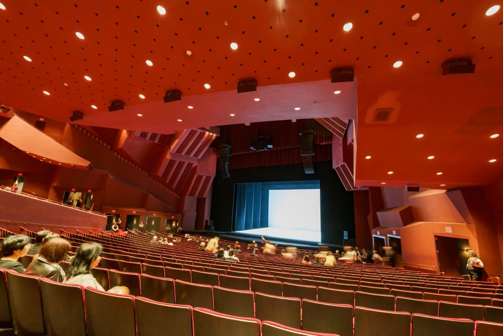 Interior of the Segerstrom Center for the Arts