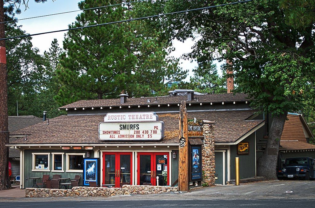 Exterior of The Rustic Theatre