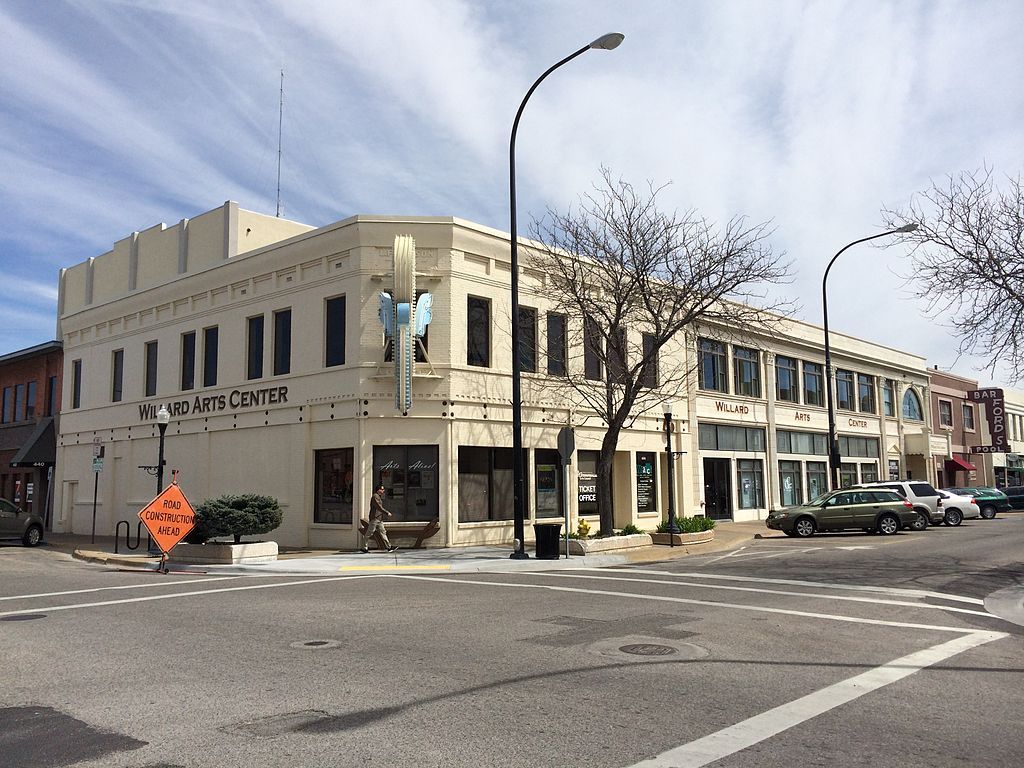 Exterior of Willard Arts Center