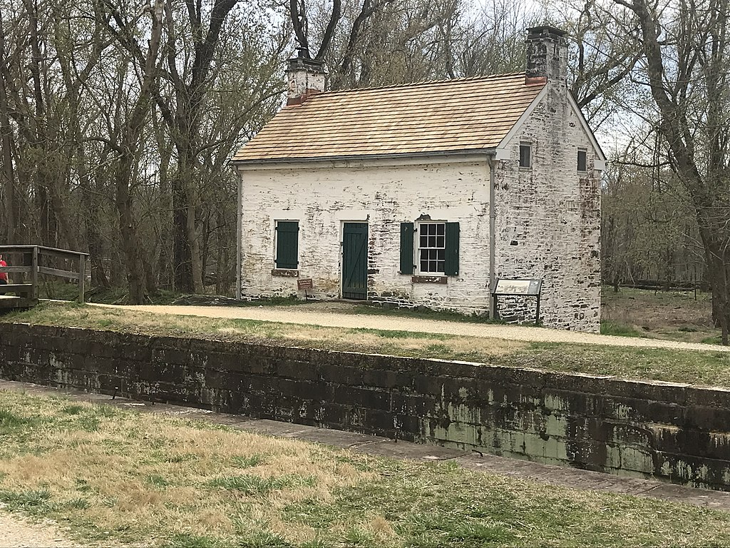 View of Lockhouse 22 in Maryland