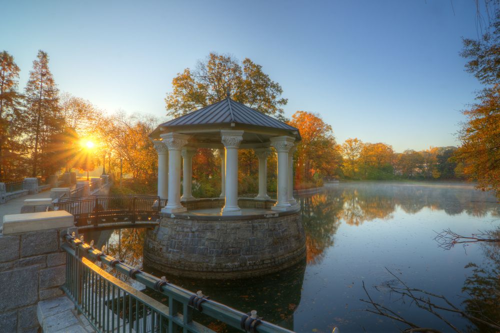 Pavilion in Piedmont Park