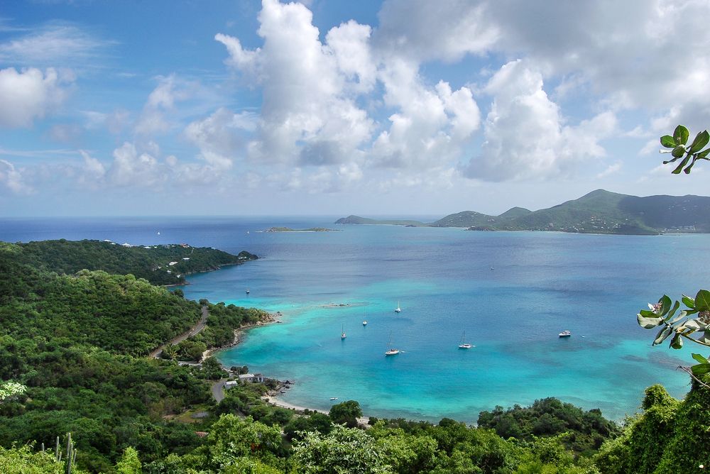 Aerial View of Coral Bay