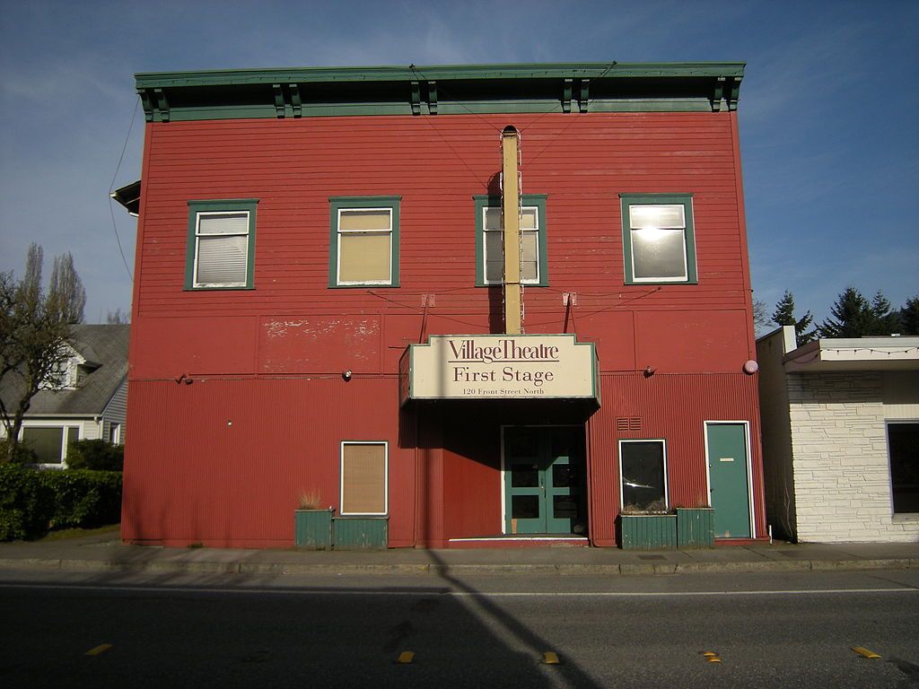 Front exterior of the Village Theatre.
