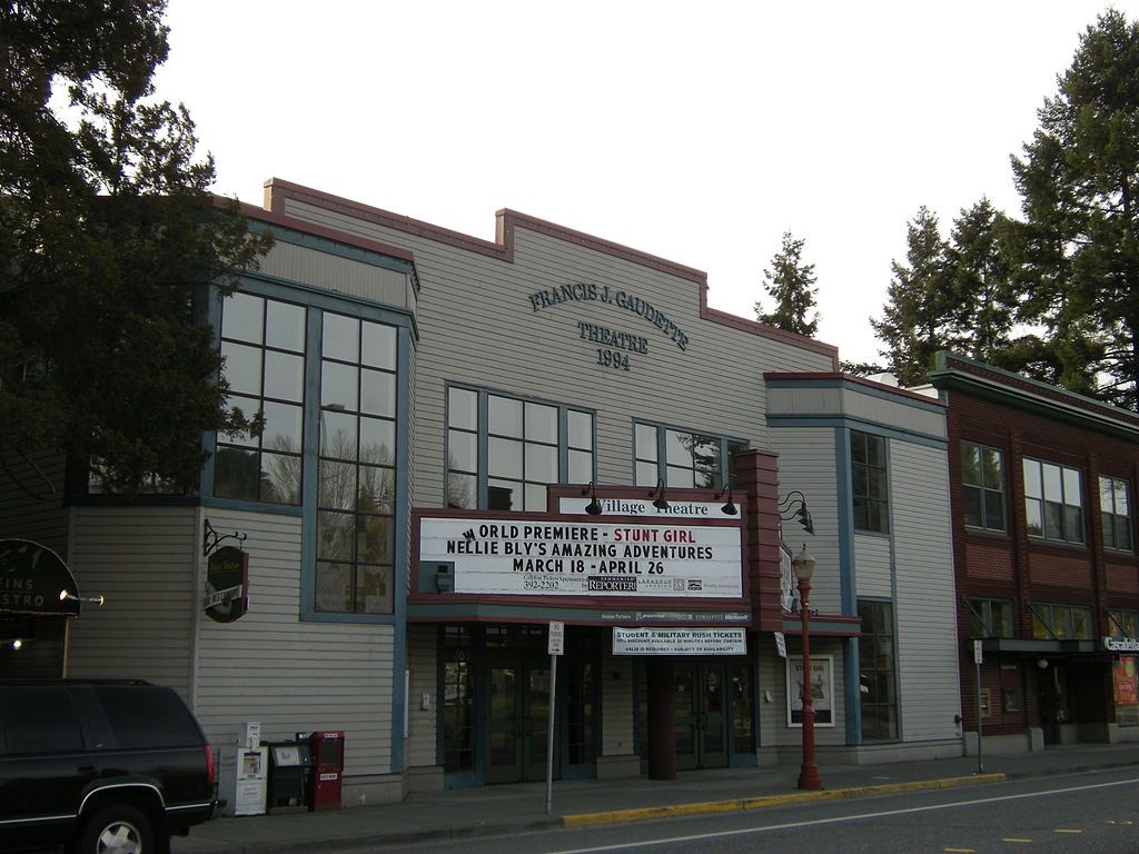 Exterior of the Village Theatre second stage.