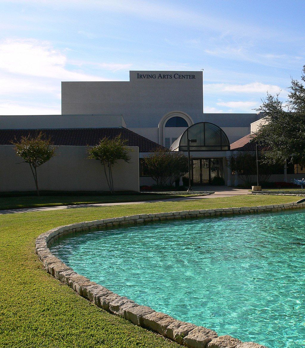 Exterior of the Irving Arts Center