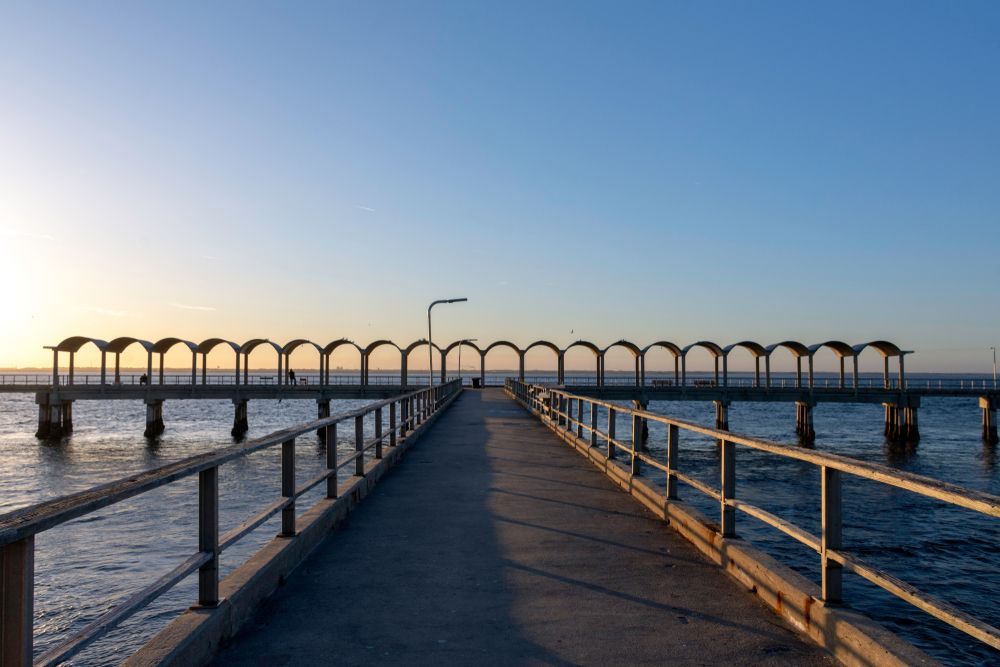 Walkway of Jekyll Island Pier