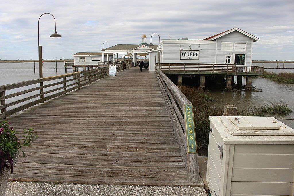 Trail leading to The Wharf
