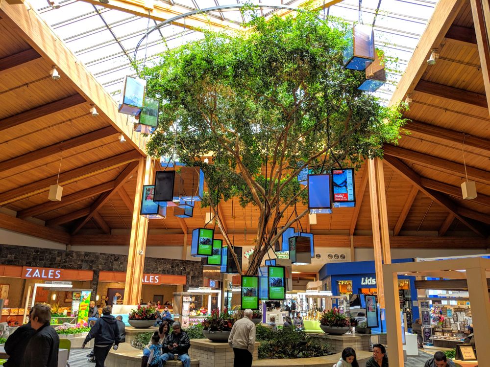 Interior of Louis Joliet Mall