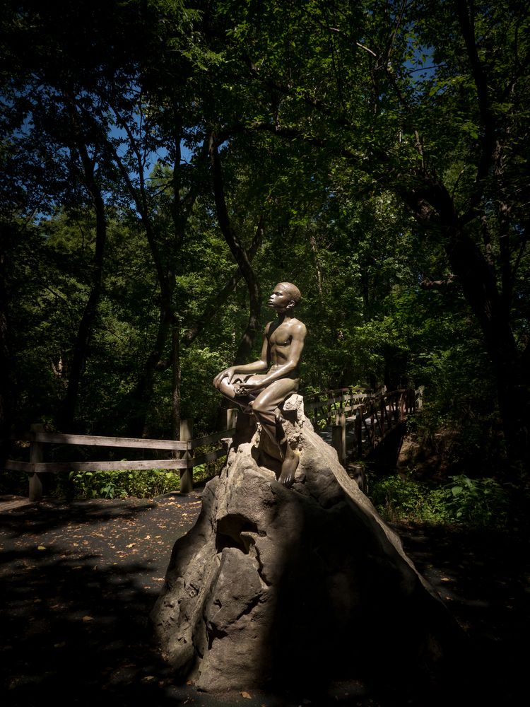 Sculpture at George Washington Carver National Monument