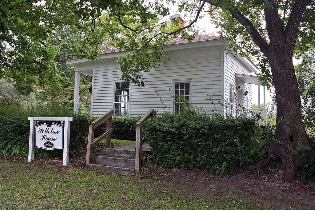 Facade of the Historic Pelletier House