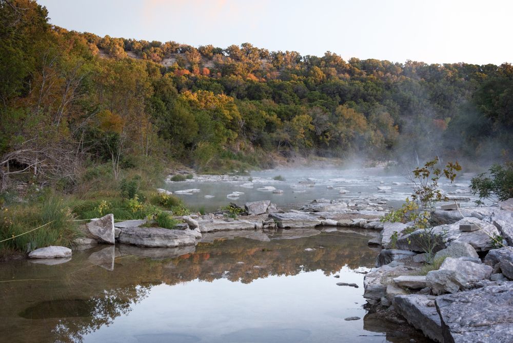 View of Dinosaur Valley State Park