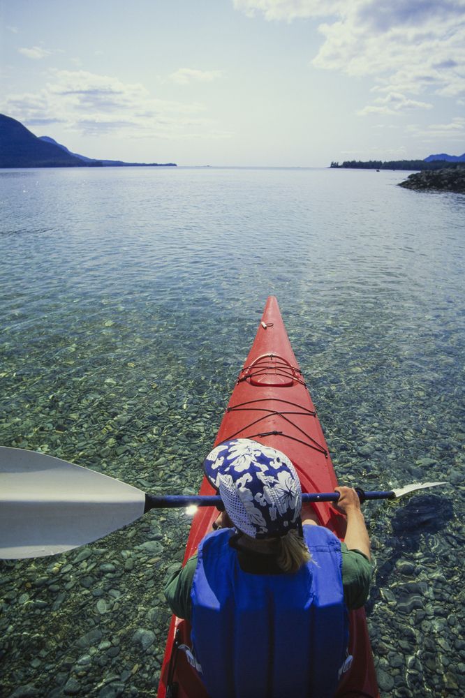 Kayaking at Ketchikan