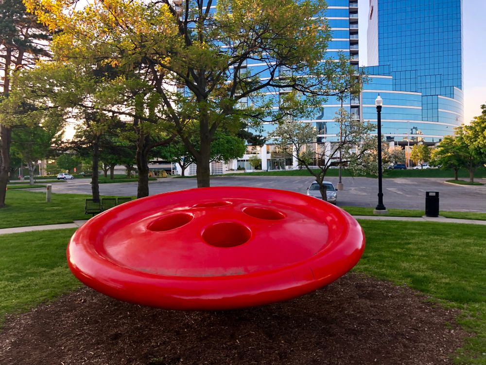 Sculpture at Ah-Nab-Awen Park