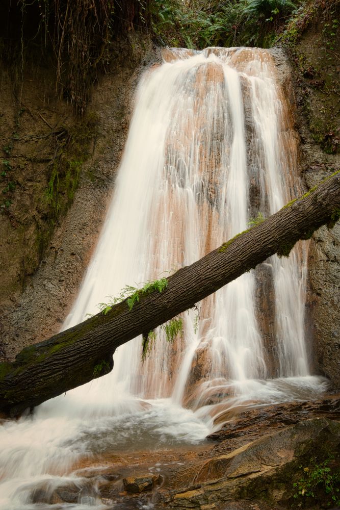 The waters of Coal Creek Falls
