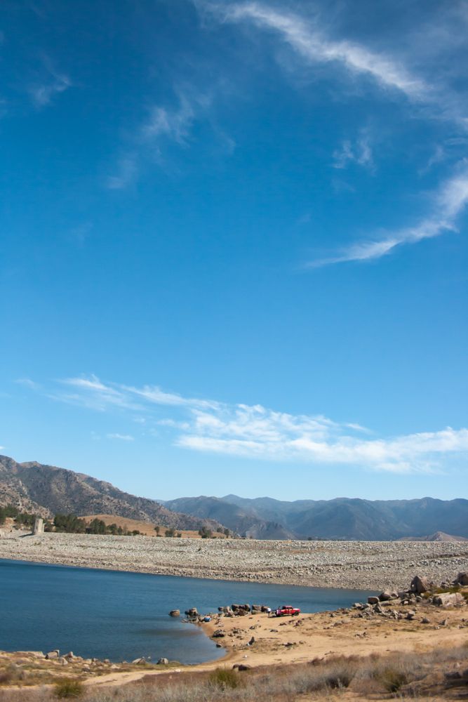 Daytime view of Lake Isabella
