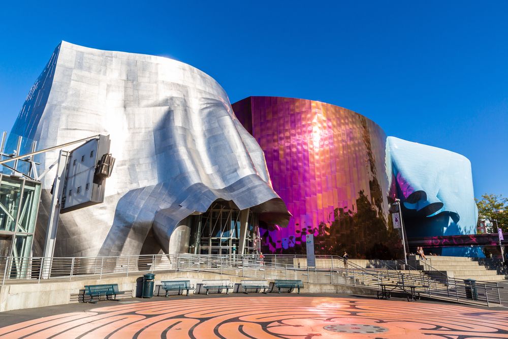 Exterior of the Museum of Pop Culture