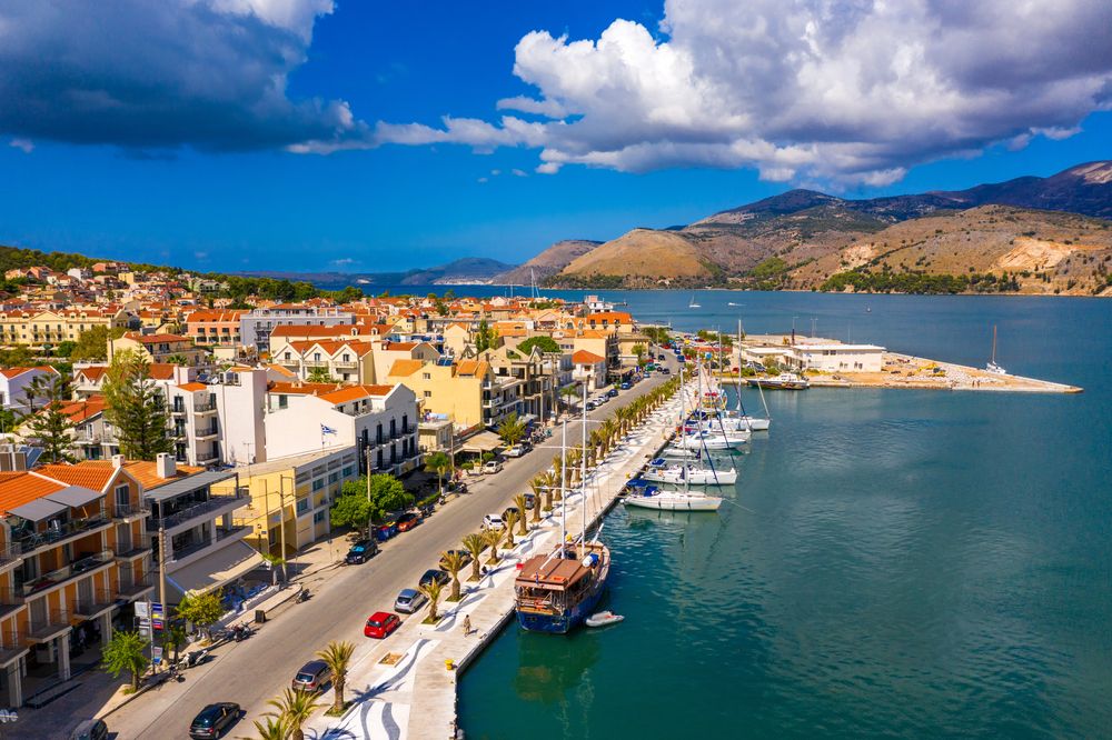 Aerial view of Argostoli