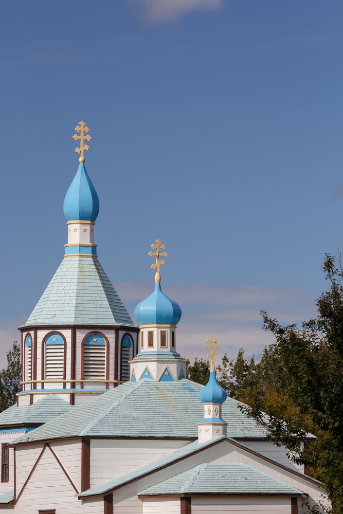 Roof of the Virgin Mary Church.