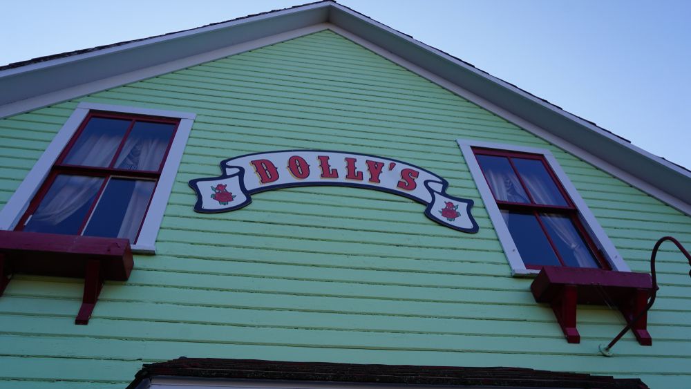 Name sign of Dolly’s House Museum