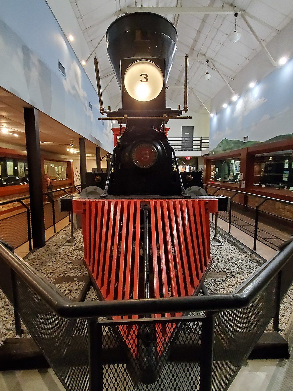 Locomotive in Southern Museum of Civil War and Locomotive History