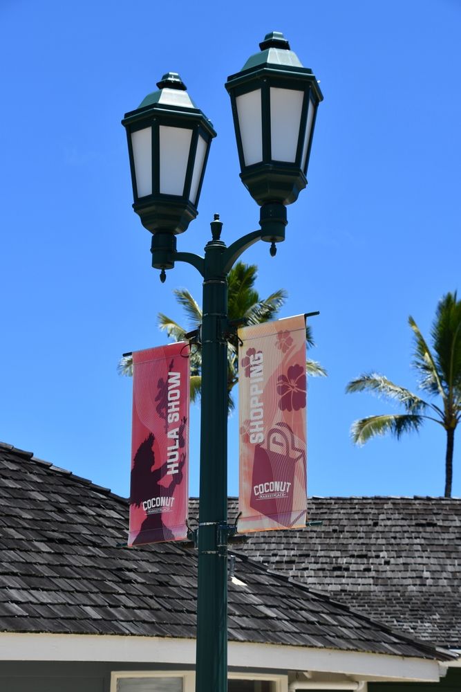 Signpost of Coconut Marketplace
