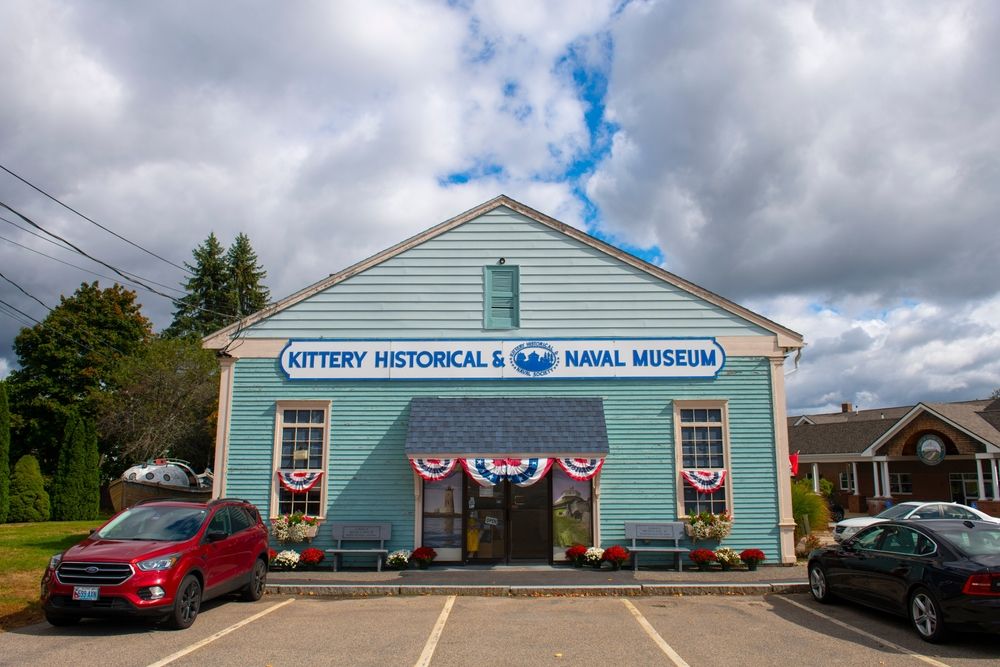 Front View of Kittery Historical & Naval Museum