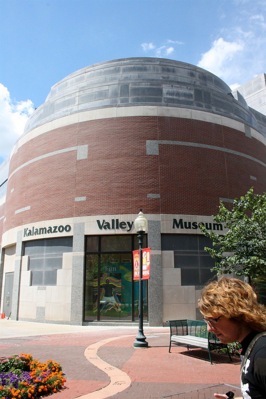 Exterior of Kalamazoo Valley Museum
