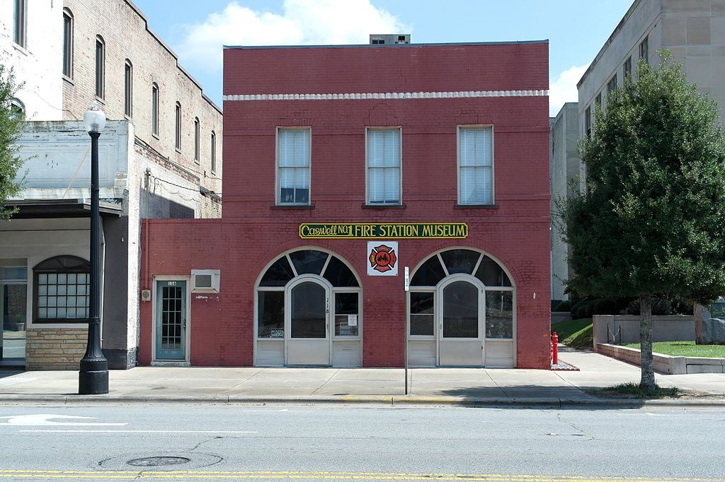 Exterior of the Caswell No. 1 Fire Station Museum